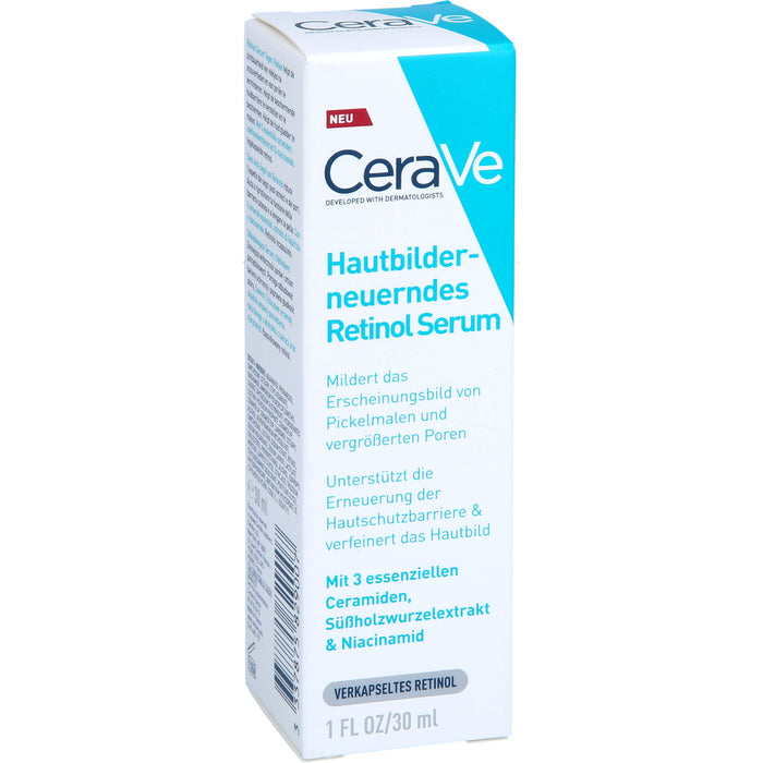 CeraVe hautbilderneuerndes Retinol Serum für unebene und unreine Haut, 30 ml Gel
