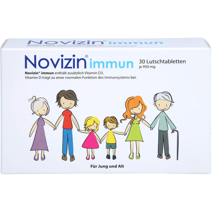 Novizin immun Lutschtabletten für jung und alt für das Immunsystem, 30 St. Tabletten