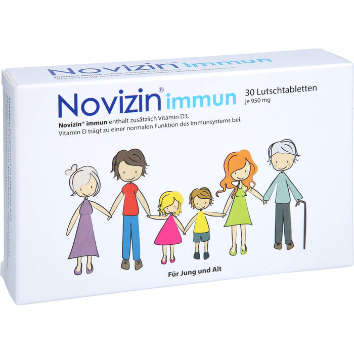 Novizin immun Lutschtabletten für jung und alt für das Immunsystem, 30 St. Tabletten