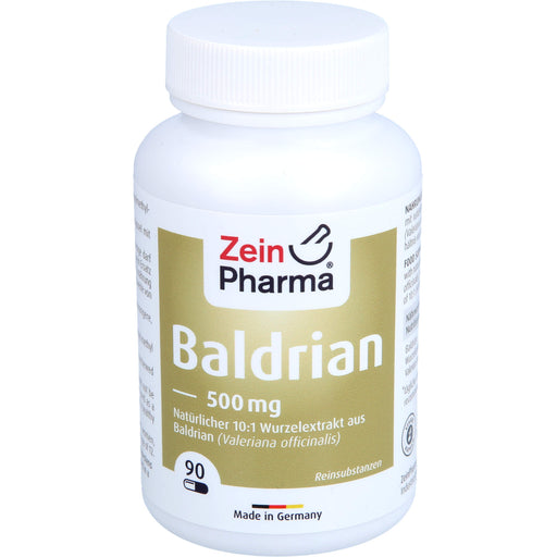 ZeinPharma Baldrian 500 mg Kapseln, 90 St. Kapseln