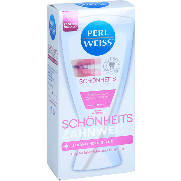 PERLWEISS Schönheits Zahnweiß Zahncreme, 50 ml Zahncreme