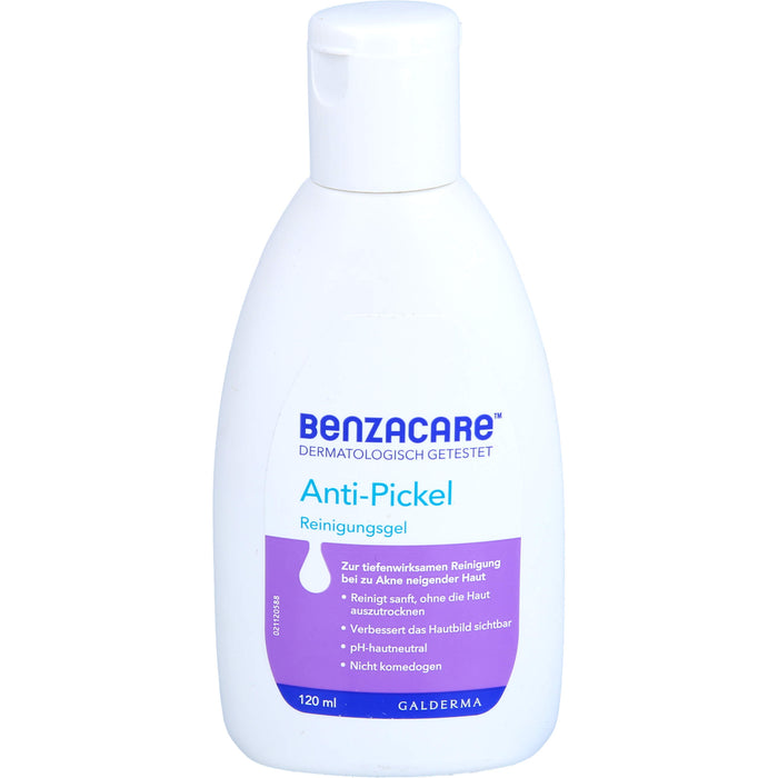 Benzacare Anti-Pickel Reinigungsgel, 120 ml GEL