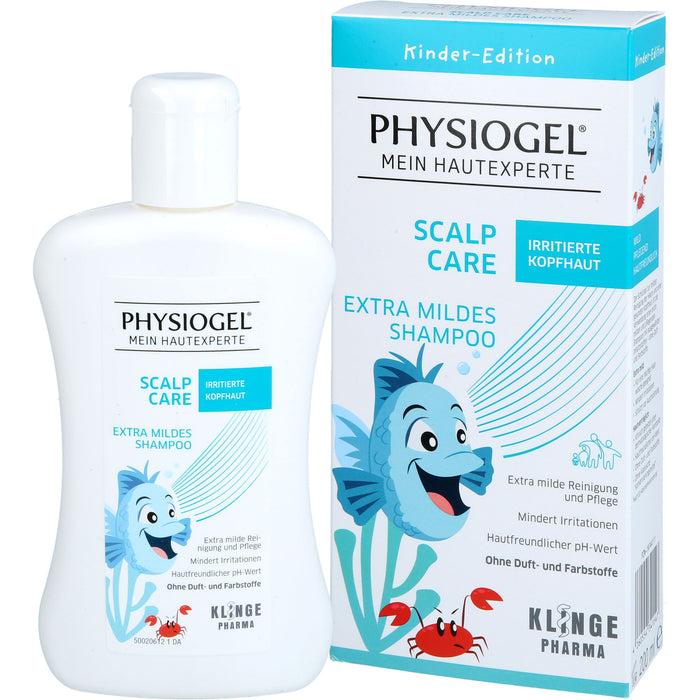 PHYSIOGEL Scalp Care extra mildes Shampoo für Kinder, 200 ml Shampoo