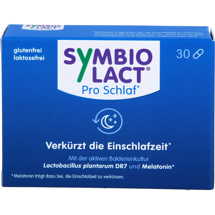 SymbioLact Pro Schlaf Kapseln verkürzt die Einschlafzet, 30 St. Kapseln