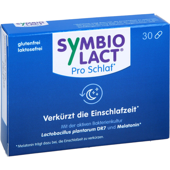 SymbioLact Pro Schlaf Kapseln verkürzt die Einschlafzet, 30 St. Kapseln
