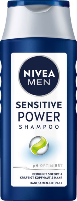 NIVEA MEN Sensitive Power Shampoo, 250 ml Shampoo