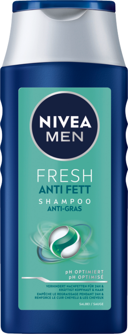 NIVEA Men fresh anti-Fett Shampoo, 250 ml Shampoo