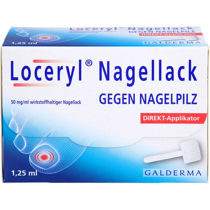 Loceryl Nagellack gegen Nagelpilz mit Direkt-Applikator, 1.2 ml Lösung