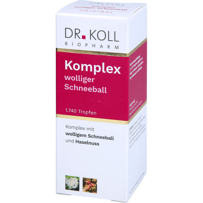 DR. KOLL Komplex wolliger Schneeball Tropfen, 50 ml Lösung