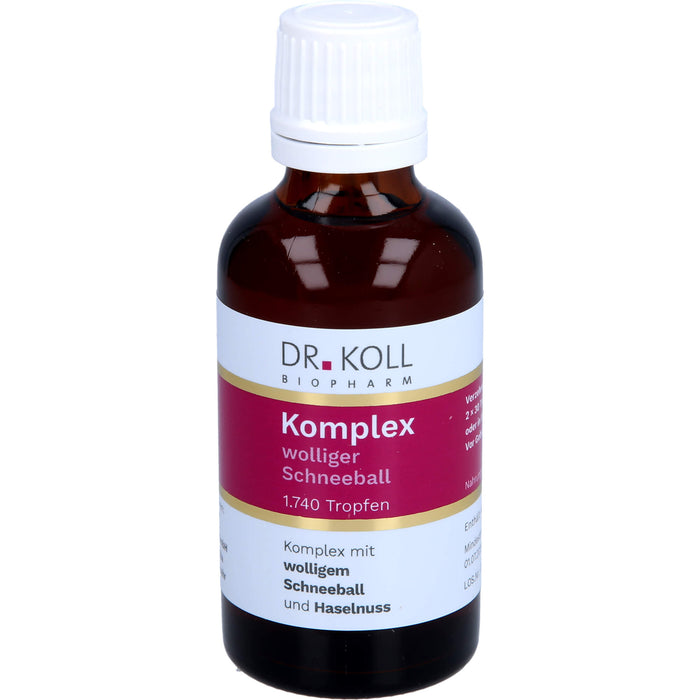 DR. KOLL Komplex wolliger Schneeball Tropfen, 50 ml Lösung