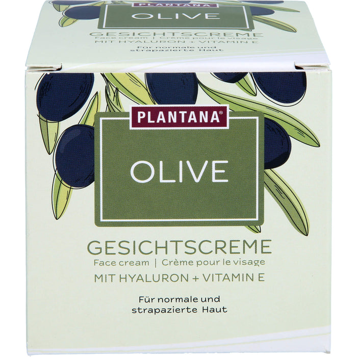 Plantana Olive Gesichtscreme Hyaluron & Vitamin-E, 50 ml CRE