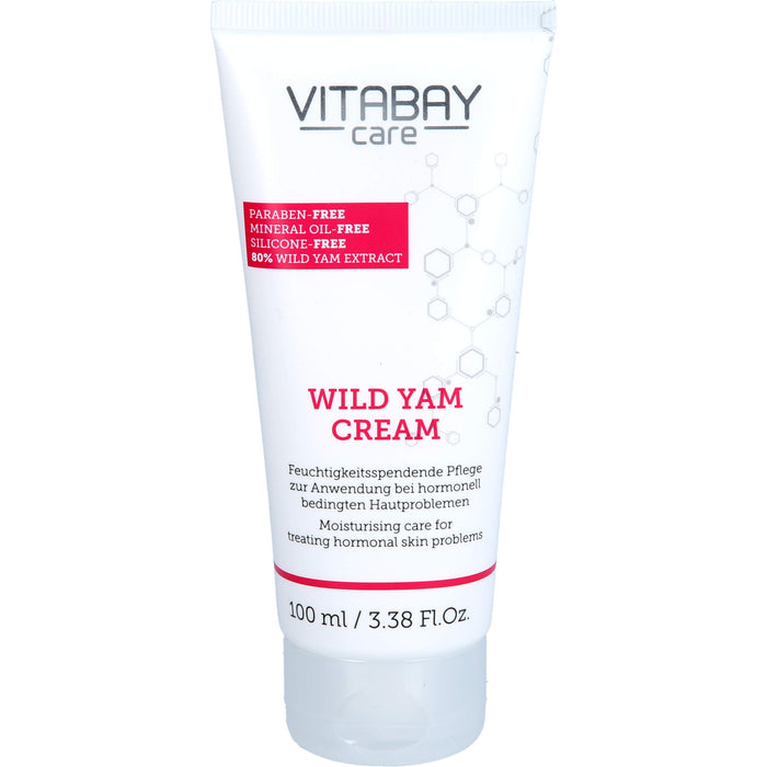 Wild Yams Creme mit 64% Diosgenin Gesicht + Körper, 100 ml CRE