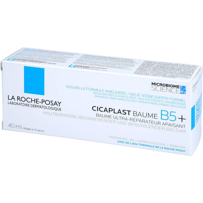 La Roche-Posay Cicaplast Baume B5+ Hautbarriere-reparierender und beruhigender Balsam, 40 ml Creme