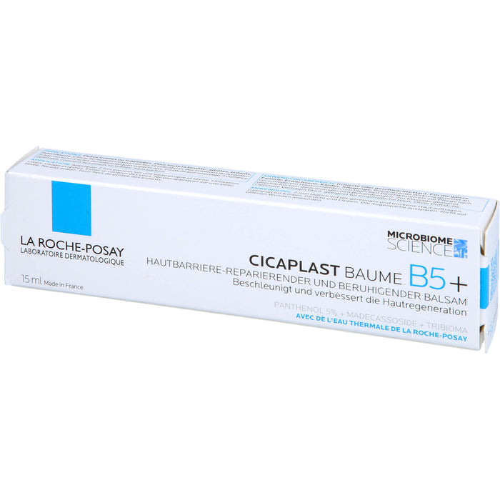 La Roche-Posay Cicaplast Baume B5+ reparierende Creme für geschädigte und irritierte Haut, 15 ml Creme