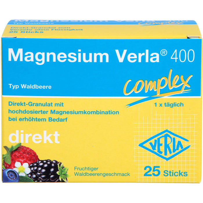 Magnesium Verla 400 Wal Di, 25 St GRA