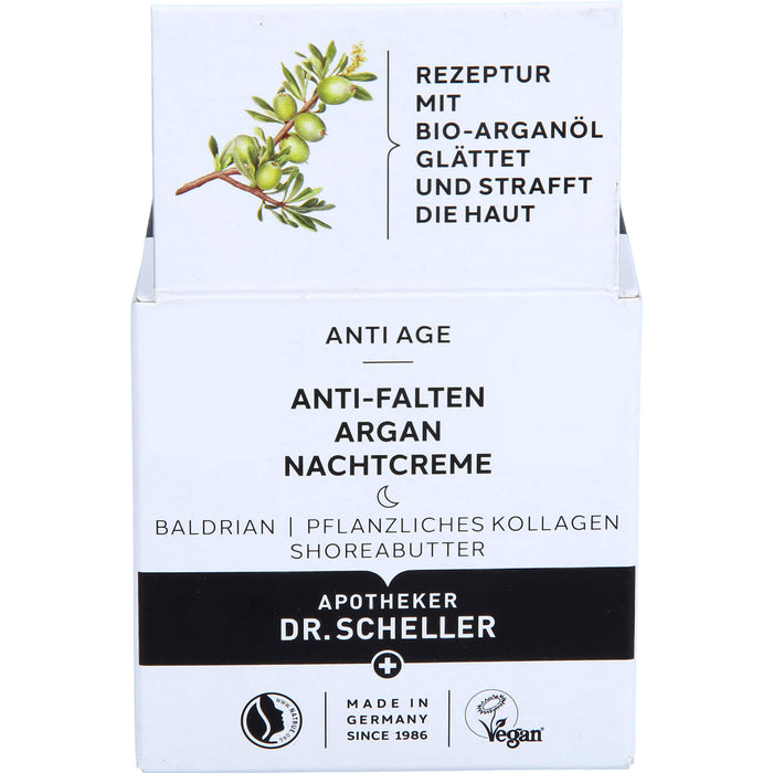 Dr. Scheller Anti-Falten Argan Nachtpflege, 50 ml 
