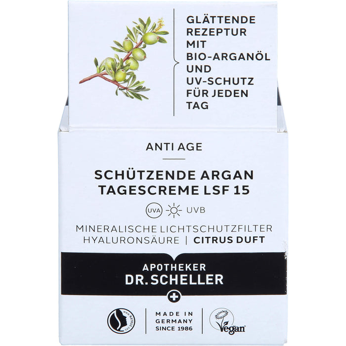 Dr. Scheller Schützende Argan Tagespflege LSF 15, 50 ml