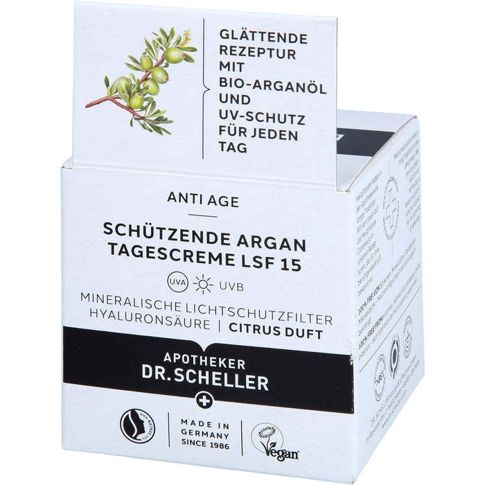 Dr. Scheller Schützende Argan Tagespflege LSF 15, 50 ml