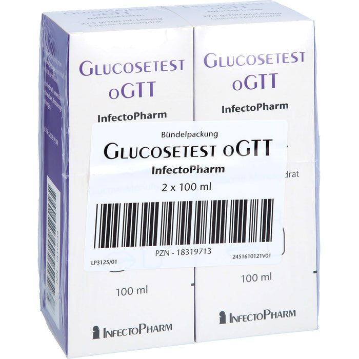 Glucosetest Ogtt 27.5g/100, 2X100 ml LSE