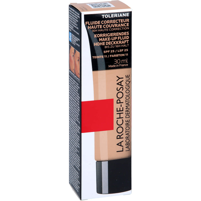 La Roche-Posay Toleriane Make-up Fluid für empfindliche und unreine Haut Nr. 11, 30 ml Creme