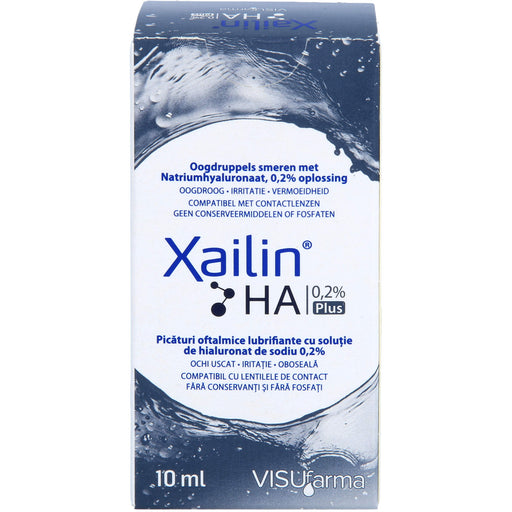 Xailin HA 0,2 % Plus befeuchtende Augentropfen, 10 ml Lösung