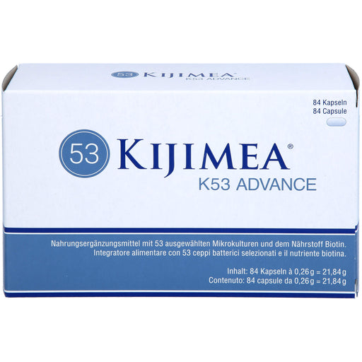 KIJIMEA K53 Advance Kapseln zur Erhaltung normaler Schleimhäute, 84 St. Kapseln
