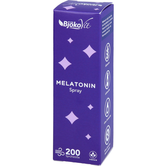 BjökoVit Melatonin 1 mg Spray ohne Alkohol, 30 ml Lösung