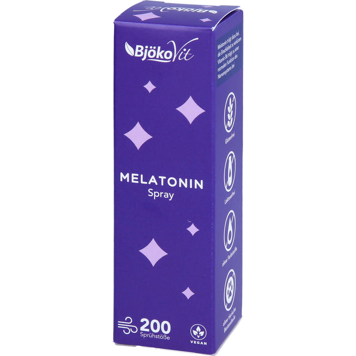 BjökoVit Melatonin Spray ohne Alkohol, 30 ml Lösung