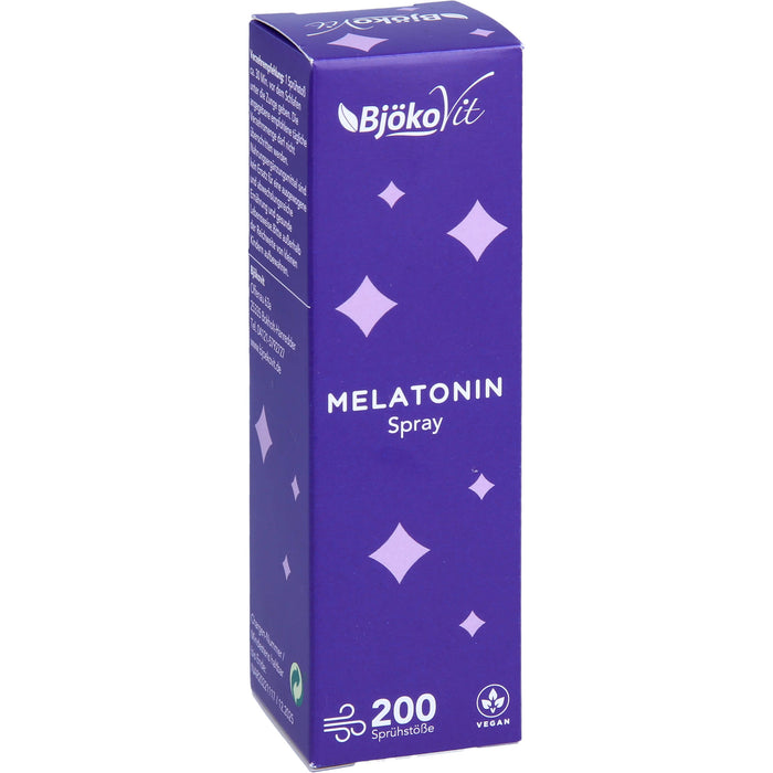 BjökoVit Melatonin Spray ohne Alkohol, 30 ml Lösung