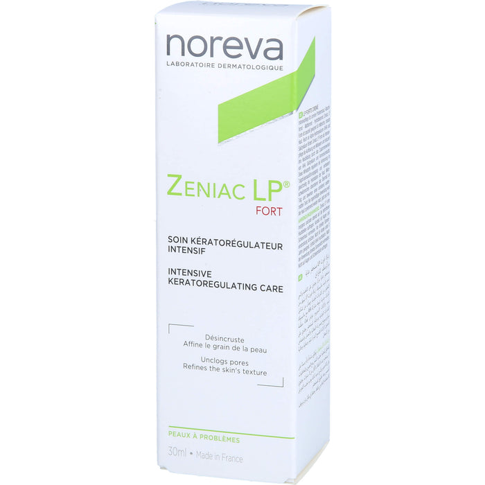 Noreva Zeniac LP+ Creme Forte zur Verminderung der Mitesserbildung, 30 ml Creme
