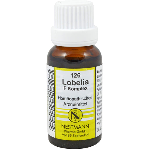 NESTMANN Lobelia F Komplex Nr. 126 Dilution, 20 ml Lösung