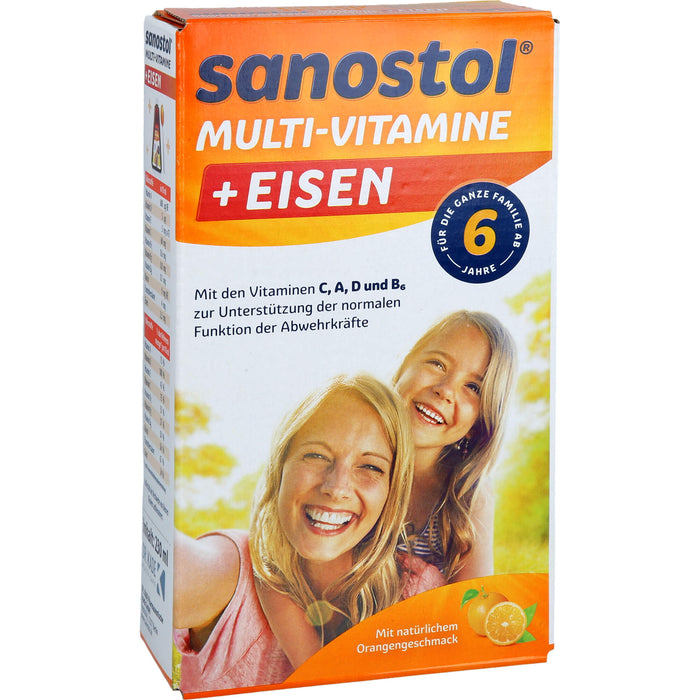 sanostol plus Eisen Saft, 230 ml Lösung