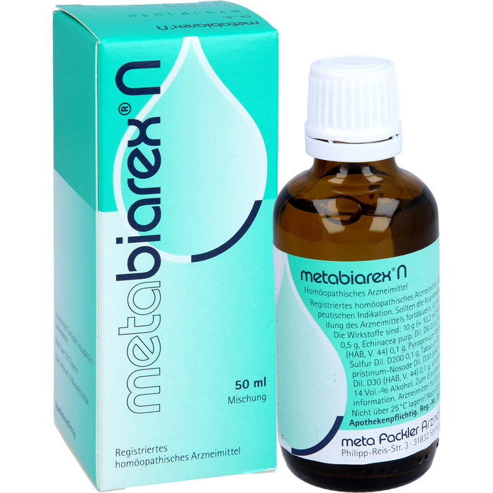 Metabiarex N Mischung bei Erkrankungen der Verdauungsorgane, 50 ml Lösung