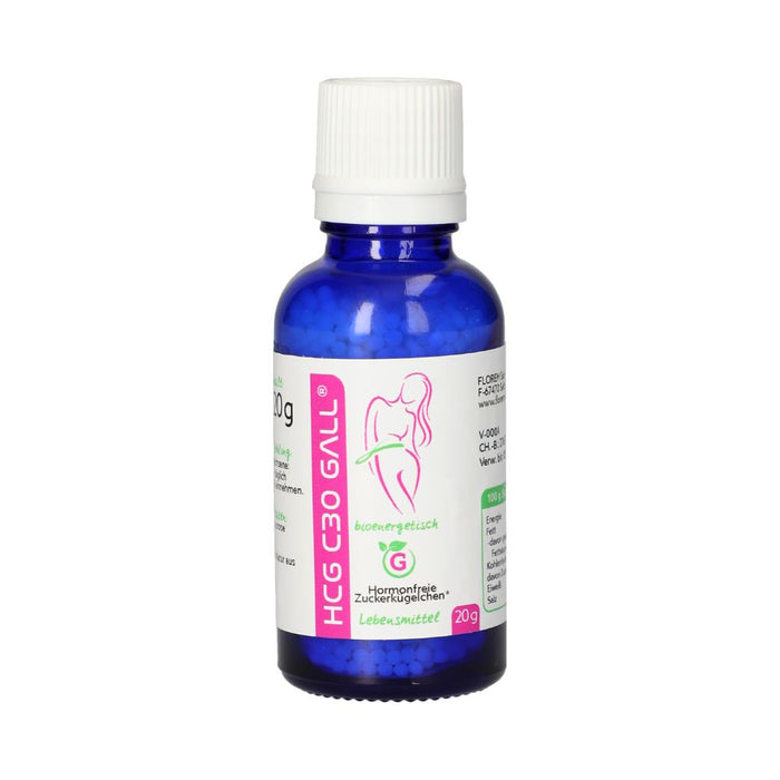 HCG C30 Gall Globuli, 20 g Globuli