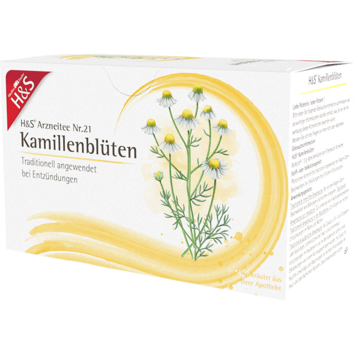 H&S Kamillenblüten Arzneitee Nr. 21, 20 St. Filterbeutel