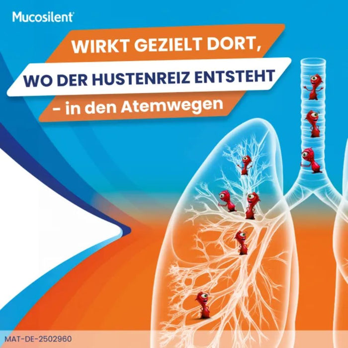 Mucosilent Saft gegen Reizhusten, 100 ml Lösung