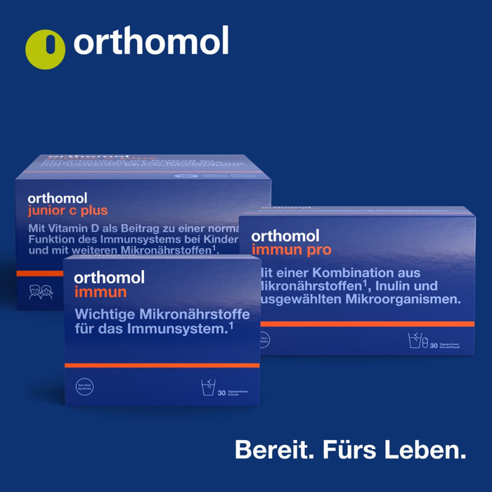 Orthomol Vitamin C depo - Nahrungsergänzungsmittel mit Vitamin C als Beitrag zu einer normalen Funktion des Immunsystems, 100 St. Tagesportionen