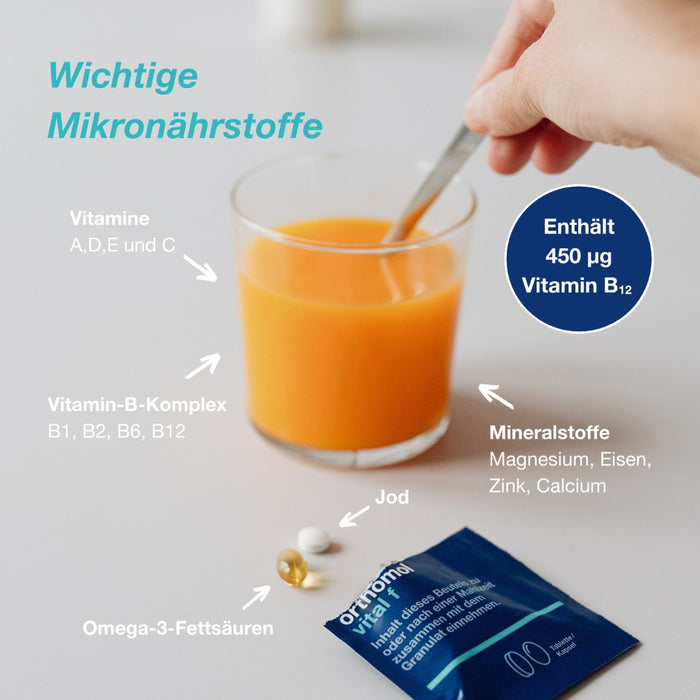 Orthomol Vital F 30gra/kap, 1 St KPG