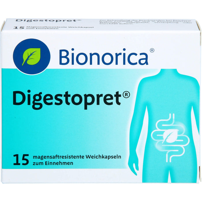 Digestopret Weichkapseln bei Darmbeschwerden, 15 St. Kapseln