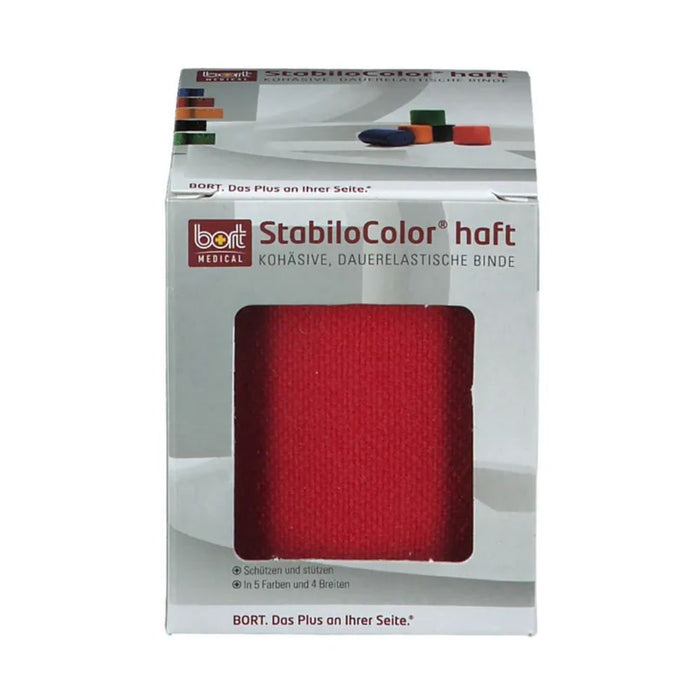 BORT STABILOCOLOR haft 8cm rot, 1 St. Binde