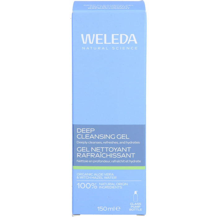 WELEDA Deep Cleansing Gel für normale bis Mischhaut, 150 ml Gel