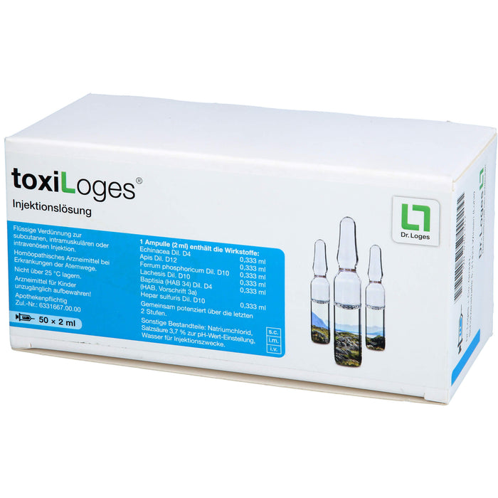 Toxi-Loges Injektionslösung, 50 St. Ampullen