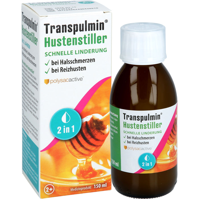 Transpulmin Hustenstiller Sirup, 150 ml Lösung