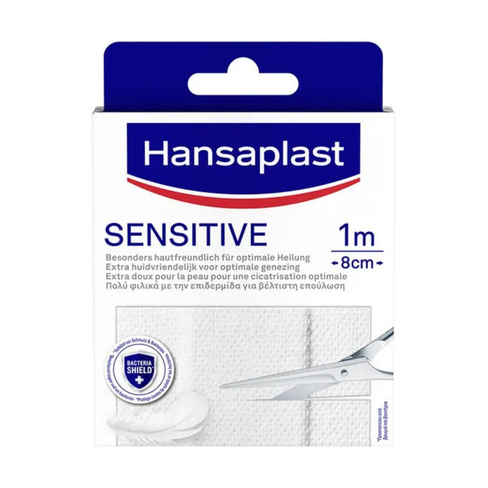 Hansaplast Sensitive Pflaster Hypoallergen 1mx8cm, 1 St. Pflaster