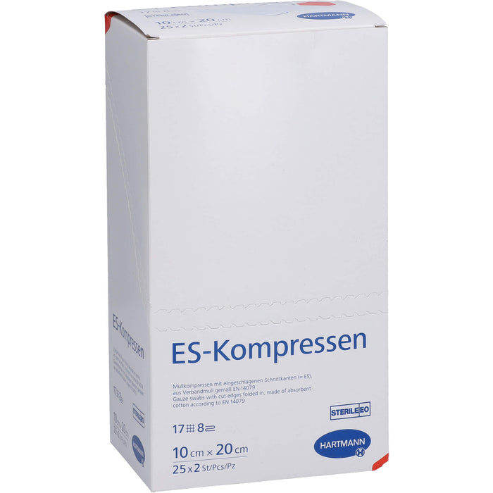 HARTMANN ES-Kompressen steril 10 cm x 20 cm, 50 St. Kompressen