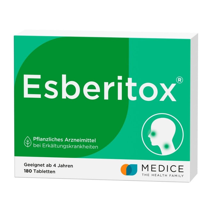 Esberitox Tabletten bei Erkältungskrankheiten, 180 St. Tabletten
