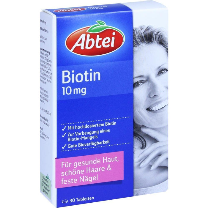 Abtei Biotin 10mg, 30 St. Tabletten