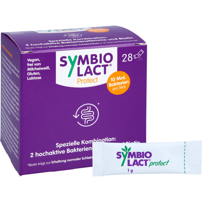 SymbioLact protect zur Erhaltung normaler Schleimhäute, 28 St. Beutel