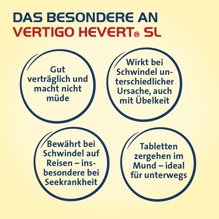 Vertigo Hevert SL, 40 St. Tabletten