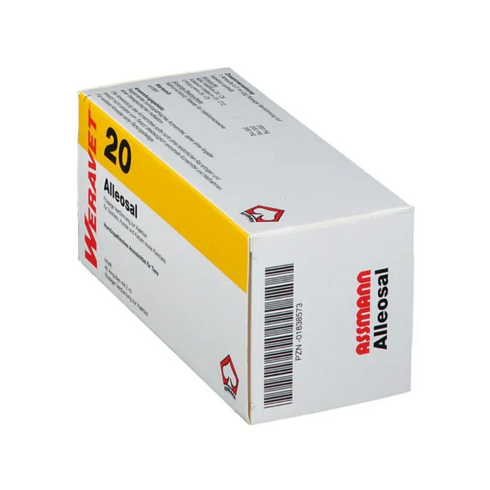 WERAVET 20 Alleosal vet Ampullen, 80 ml Lösung
